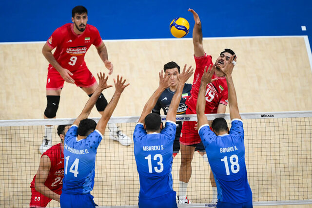 خلاصه بازی والیبال ایران و تونس