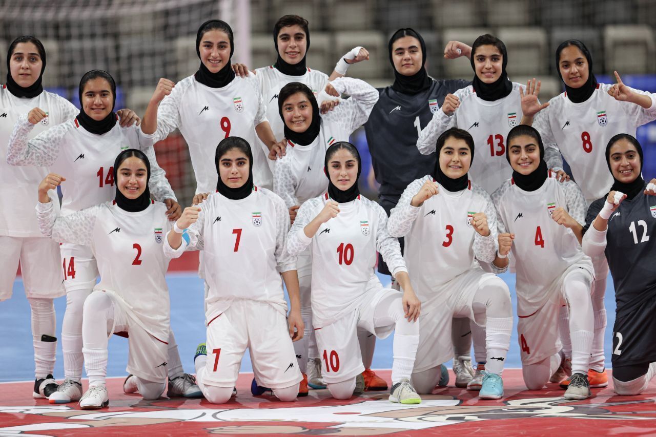 صعود تیم فوتسال دختران ایران به مرحله نهایی بازیهای آسیایی جوانان
