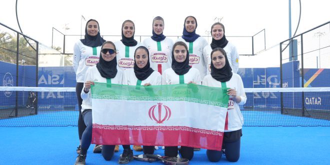 صعود تیمهای ملی پدل ایران به نیمهنهایی قهرمانی آسیا