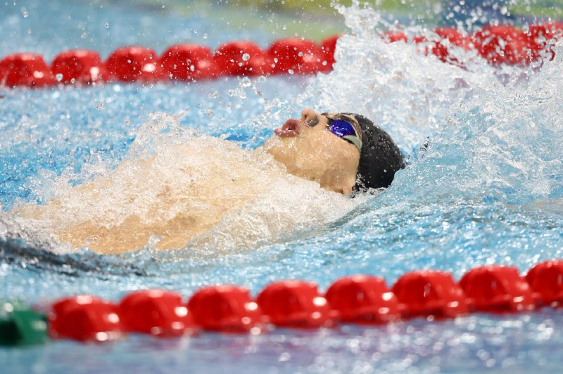 ماده ۱۰۰ متر کرال پشت/ غلامی و شهشهانی فینالیست شدند