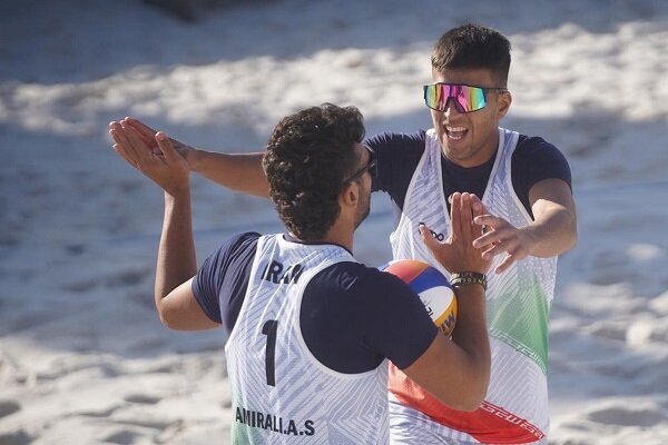 آغاز به کار ملی پوشان والیبال ساحلی ایران با برتری مقابل آمریکا