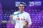 اولین طلای کاروان ورزش ایران از آب بیرون آمد؛ سامیار عبدلی قهرمان شد