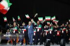 تصاویری از رژه کاروان ورزش ناشنوایان ایران در افتتاحیه المپیک توکیو