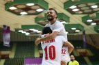 صعود تیم ملی فوتسال ایران به نیمهنهایی با پیروزی برابر تاجیکستان صعود تیم ملی فوتسال ایران به نیمهنهایی با پیروزی برابر تاجیکستان
