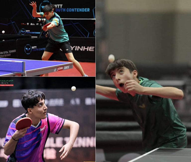 صعود نوجوانان پینگ پنگ ایران در رده بندی جهانی