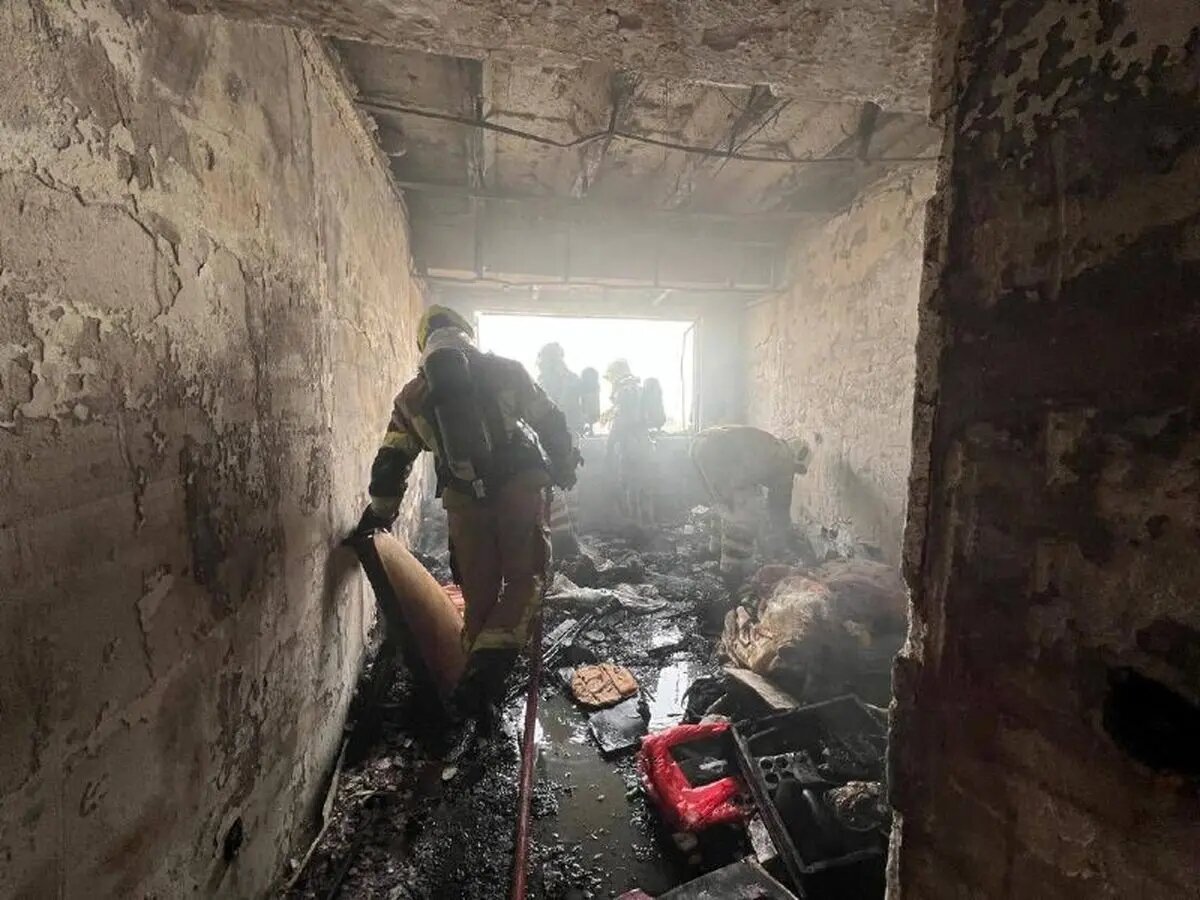 آتش‌سوزی در مجتمع مسکونی ۲۰ طبقه