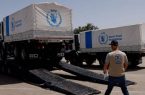 آغاز حرکت کاروان امدادرسانی از مصر به غزه