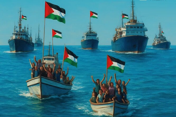 ایران حمله به کاروان صمود و دستگیری فعالان حامی فلسطین را محکوم کرد