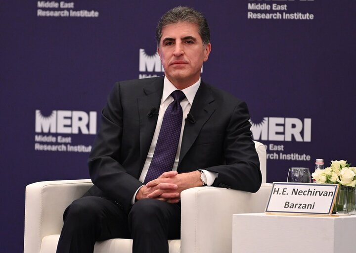 بارزانی: اقلیم کردستان هرگز منشأ تهدید برای ایران نخواهد بود