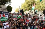 بازداشت ۵۰۰ معترض حامی فلسطین در انگلیس