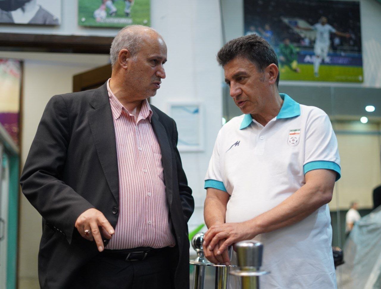 تاج در حضور امیر قلعه نویی: به تیم ملی فعلی ایمان دارم