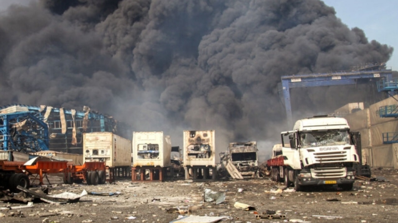 تمهیدات بانک مرکزی برای خسارت دیدگان حادثه آتش‌سوزی بندر شهید رجایی