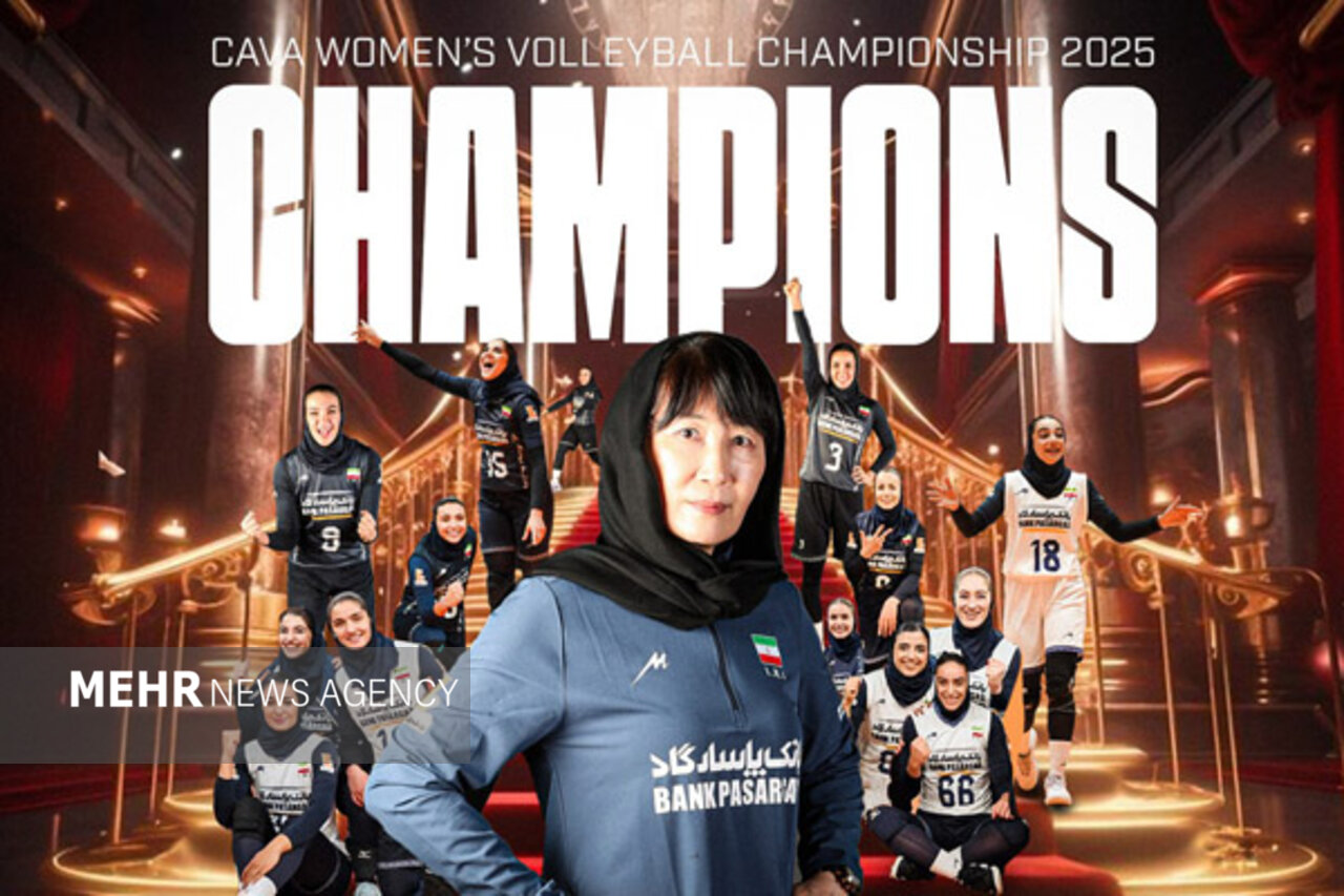 تیم ملی والیبال بانوان ایران طلسم ۶۲ ساله را شکست؛ نخستین طلا در آسیا