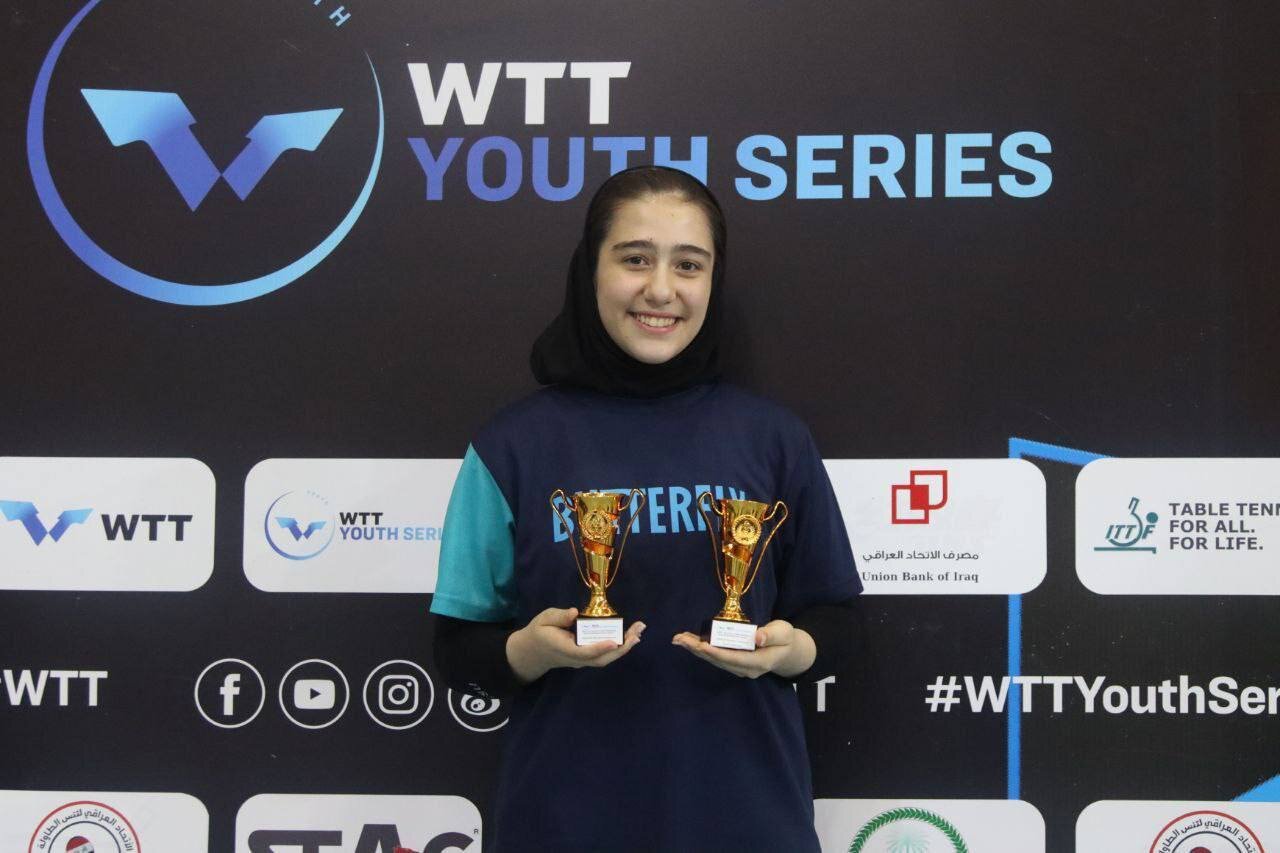 دختر پینگپنگباز ایران جهانی شد