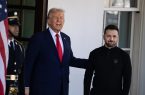 درخواست زلنسکی از ترامپ برای میانجیگری صلح در اوکراین همچون خاورمیانه!