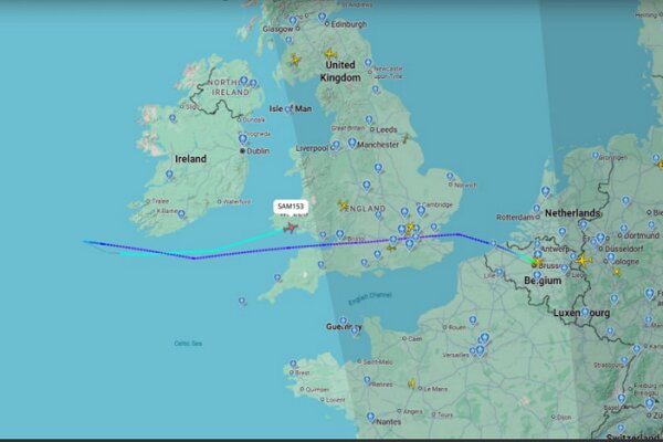 راشا تودی: هواپیمای وزیر جنگ آمریکا وضعیت اضطراری اعلام کرد