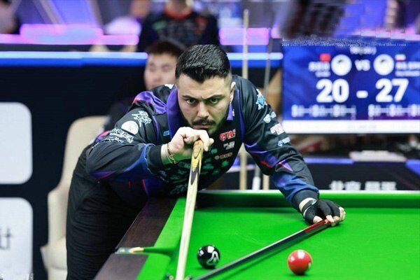 صعود تاریخی سینا ولیزاده به رنکینگ ۱۳ جهانی پاکت بیلیارد