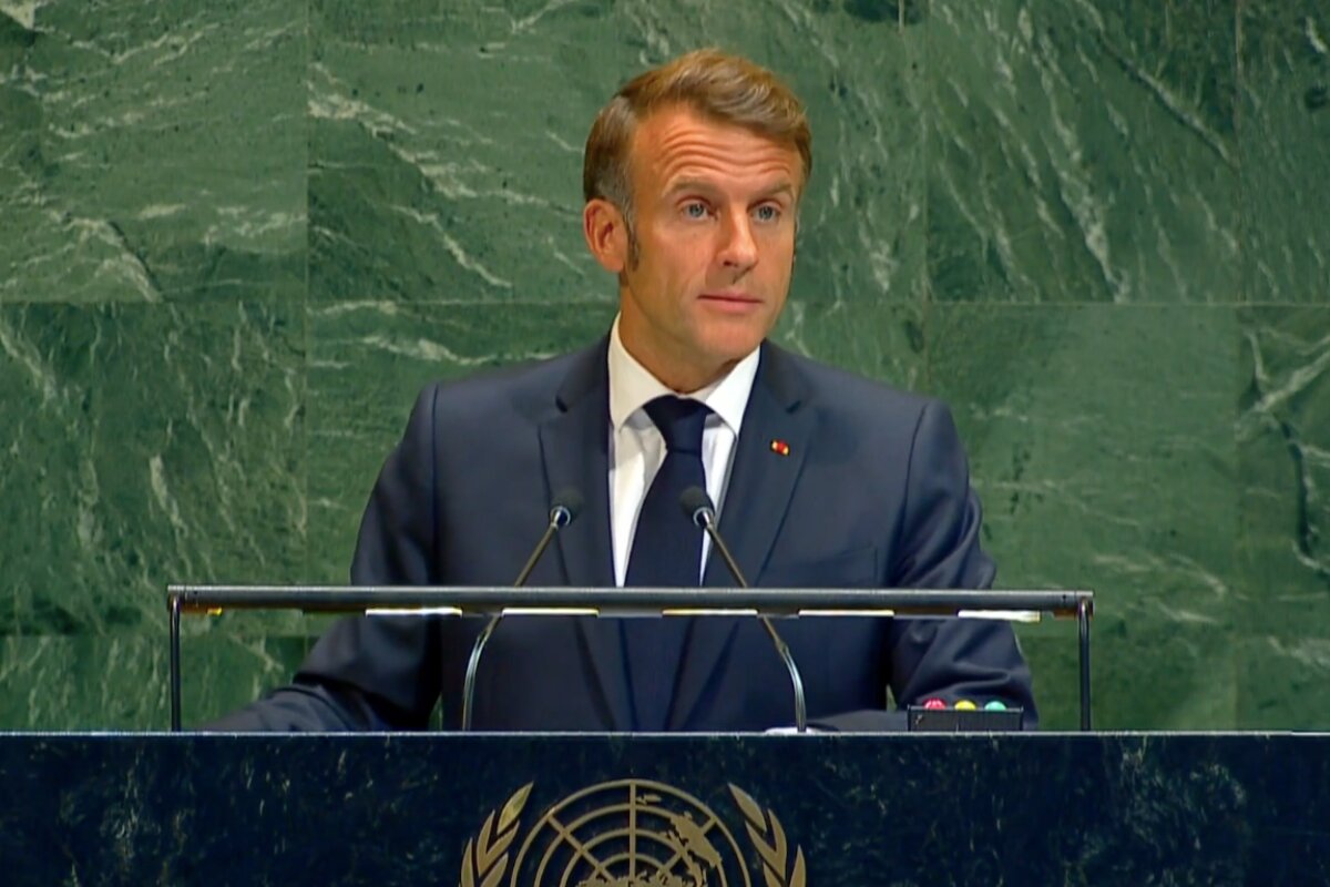 ماکرون: در حال بررسی تشکیل دولت موقت در نوار غزه بدون حماس هستیم