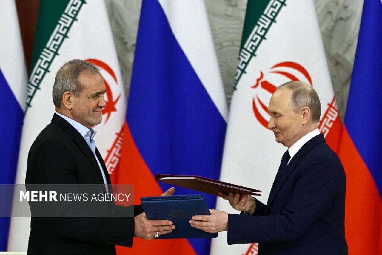 معاهده مشارکت راهبردی روسیه و ایران رسماً اجرایی شد