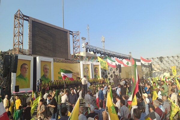 نخستین سالگرد شهادت سید هاشم صفیالدین و سیدحسن نصرالله برگزار شد