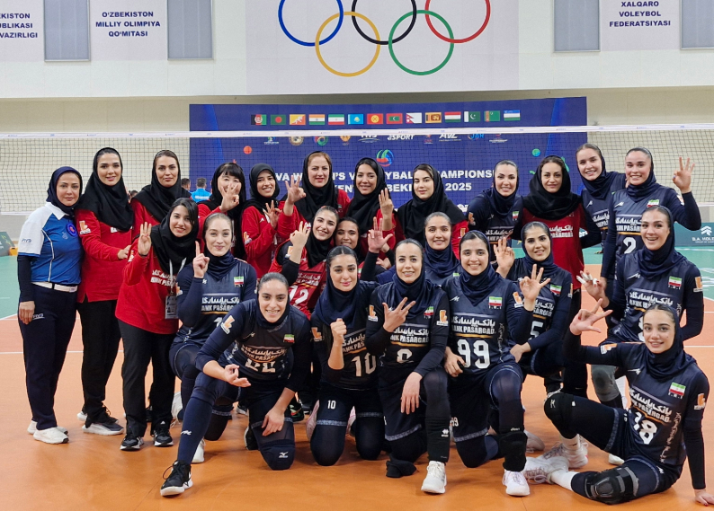 والیبال بانوان کاوا؛ پیروزی مقتدرانه ایران مقابل میزبان