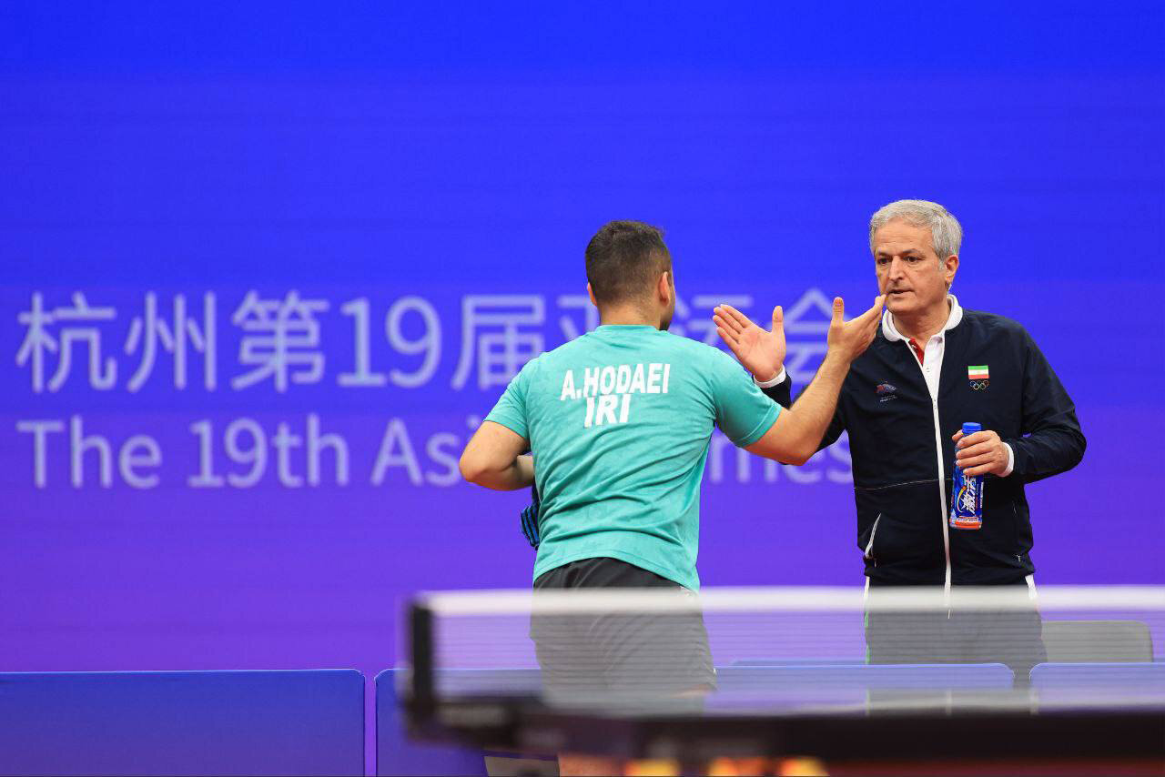 پیروزی تیم ملی تنیس روی میز در اولین دیدار آسیایی