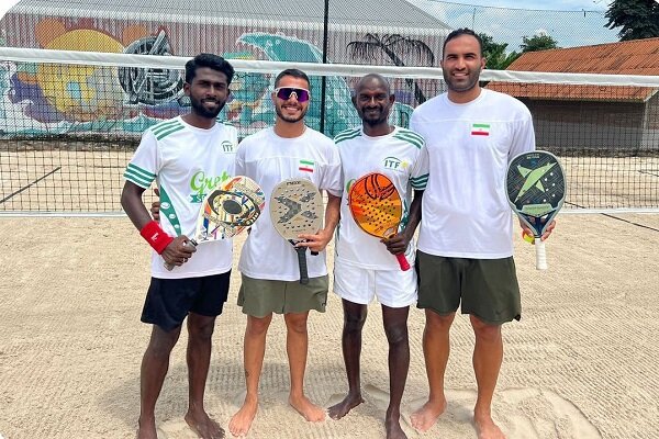 پیروزی نمایندگان تنیس ساحلی ایران در رقابت‌های جهانی تایلند