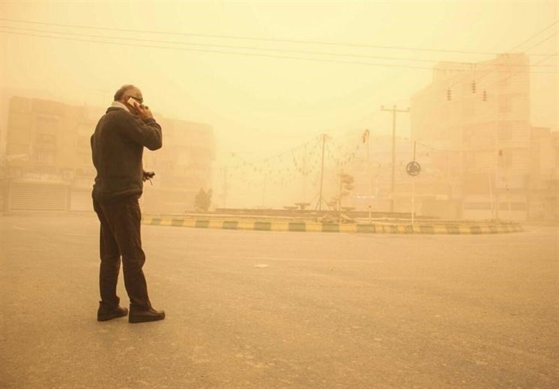 گردوخاک در جادههای ۱۰ استان/ ترافیک سنگین در کندوان